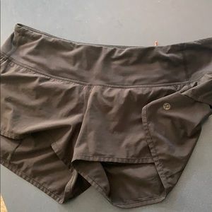 Lululemon Speed up short 2.5” Black